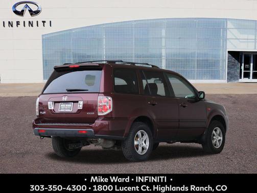 Dark Cherry Pearl 2007 Honda Pilot EX-L