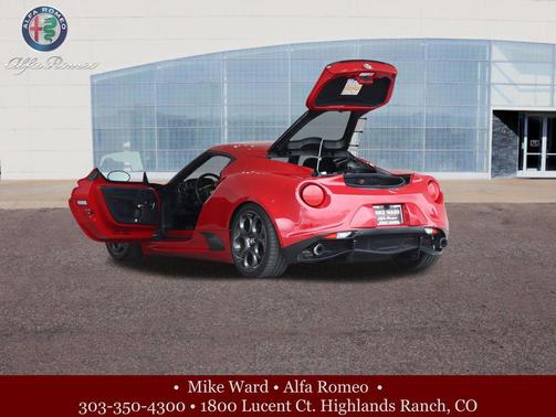 Rosso Alfa 2015 Alfa Romeo 4C Launch Edition
