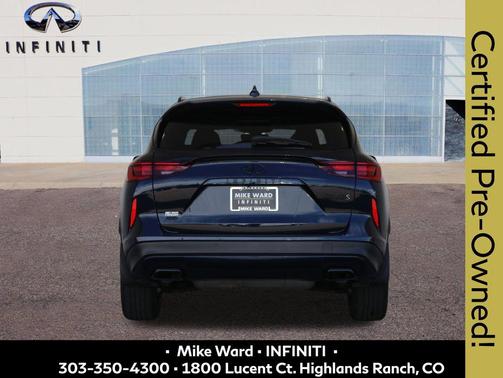 Hermosa Blue 2025 INFINITI QX50 SPORT