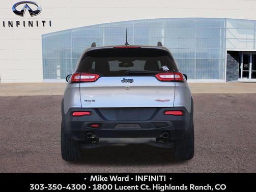 Billet Silver Metallic Clearcoat 2018 Jeep Cherokee Trailhawk