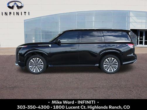 Mineral Black 2025 INFINITI QX80 SENSORY AWD