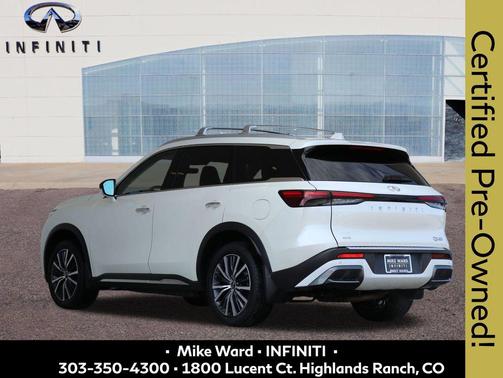 Majestic White 2023 INFINITI QX60 SENSORY