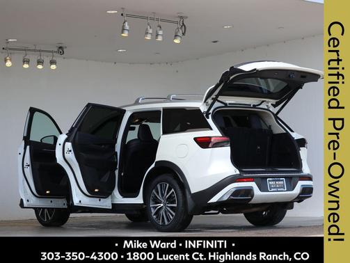 Majestic White 2023 INFINITI QX60 SENSORY