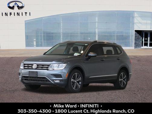 Platinum Gray Metallic 2018 Volkswagen Tiguan 2.0T SEL