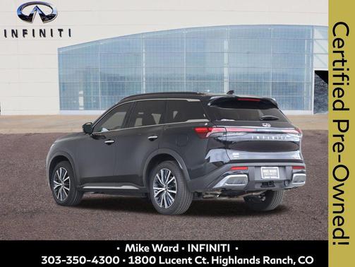 Mineral Black 2025 INFINITI QX60 AUTOGRAPH