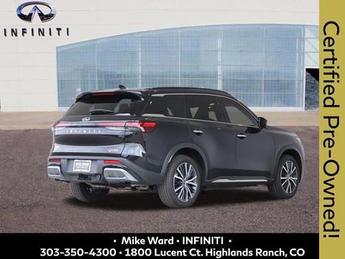 Mineral Black 2025 INFINITI QX60 AUTOGRAPH