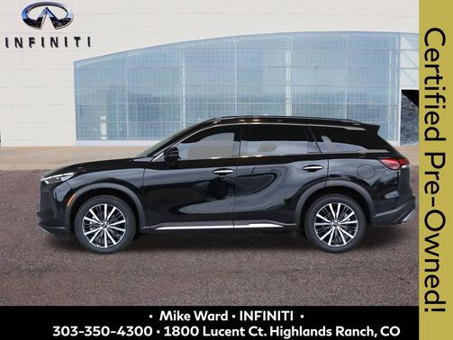 Mineral Black 2025 INFINITI QX60 AUTOGRAPH