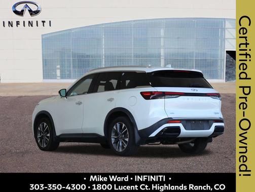 Majestic White 2023 INFINITI QX60 Luxe