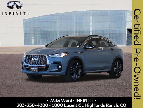 Slate Gray 2025 INFINITI QX55 LUXE