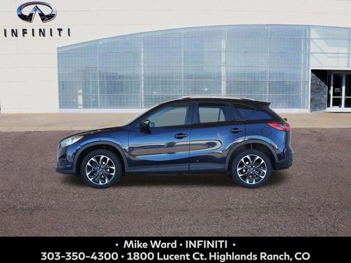 Deep Crystal Blue Mica 2016 Mazda CX-5 Grand Touring