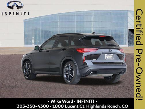 Black Obsidian 2023 INFINITI QX50 SPORT AWD