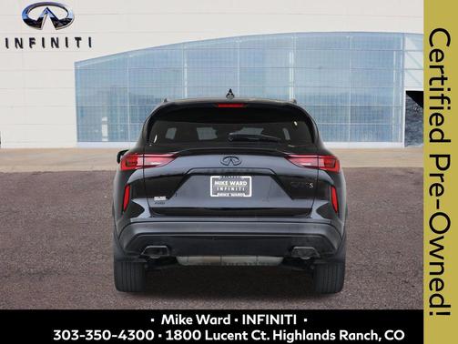 Black Obsidian 2023 INFINITI QX50 SPORT AWD