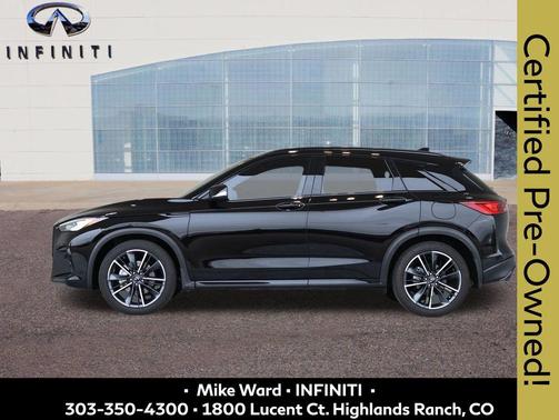 Black Obsidian 2023 INFINITI QX50 SPORT AWD