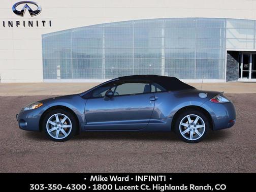 Still Blue Pearl 2007 Mitsubishi Eclipse Spyder GT