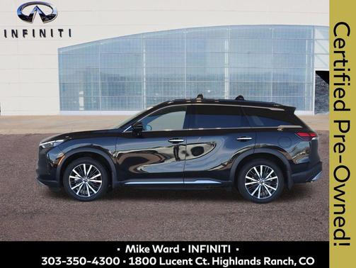 Mineral Black 2025 INFINITI QX60 AUTOGRAPH