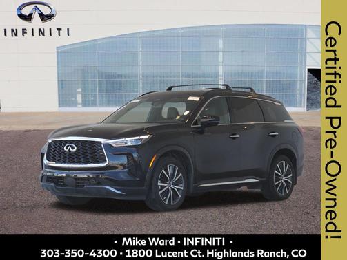 Mineral Black 2025 INFINITI QX60 AUTOGRAPH