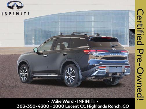 Mineral Black 2025 INFINITI QX60 AUTOGRAPH