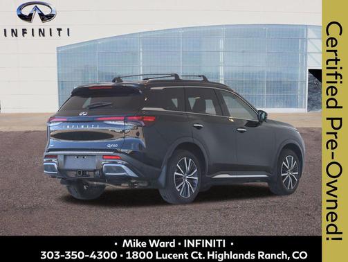 Mineral Black 2025 INFINITI QX60 AUTOGRAPH