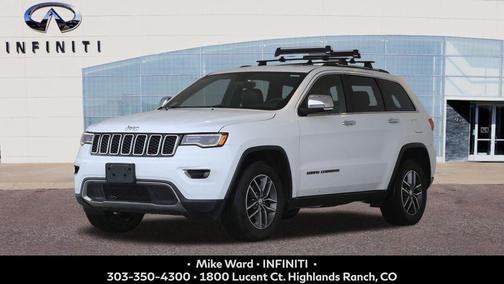 Bright White Clearcoat 2017 Jeep Grand Cherokee Limited