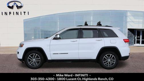 Bright White Clearcoat 2017 Jeep Grand Cherokee Limited