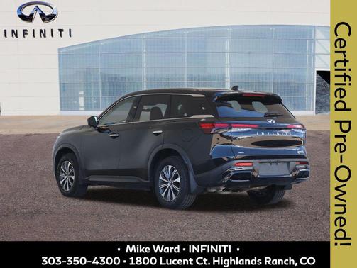 Mineral Black 2025 INFINITI QX60 Pure