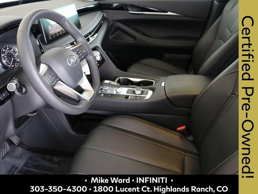 Mineral Black 2025 INFINITI QX60 Pure