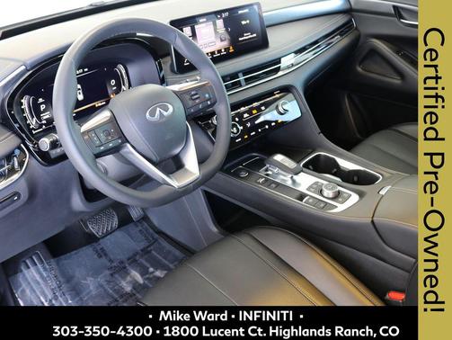 Warm Titanium 2023 INFINITI QX60 Luxe