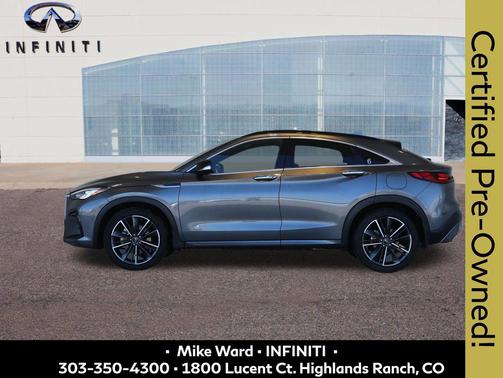 Graphite Shadow 2025 INFINITI QX55 LUXE