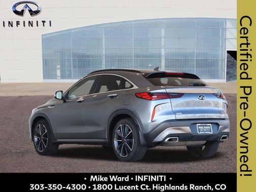 Graphite Shadow 2025 INFINITI QX55 LUXE