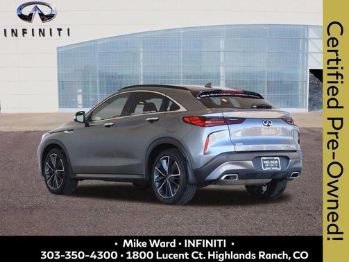Graphite Shadow 2025 INFINITI QX55 LUXE