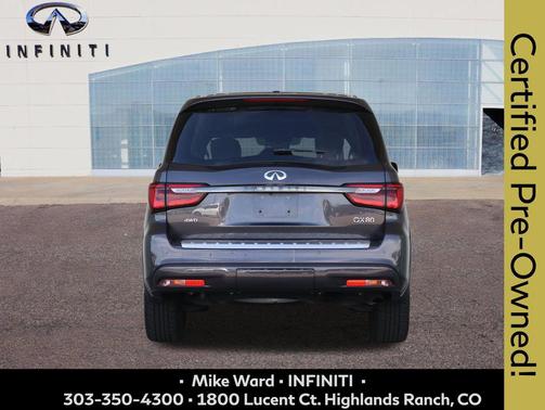 Anthracite Gray 2023 INFINITI QX80 PREMIUM SELECT AWD