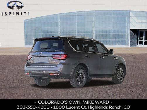 Anthracite Gray 2023 INFINITI QX80 PREMIUM SELECT AWD