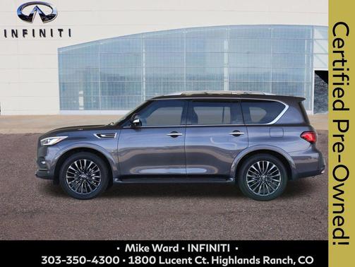 Anthracite Gray 2023 INFINITI QX80 PREMIUM SELECT AWD