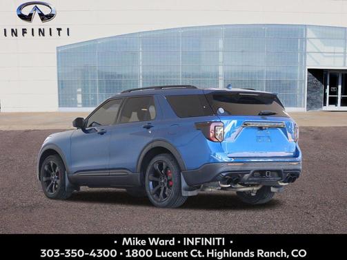 Atlas Blue Metallic 2020 Ford Explorer ST