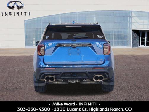Atlas Blue Metallic 2020 Ford Explorer ST