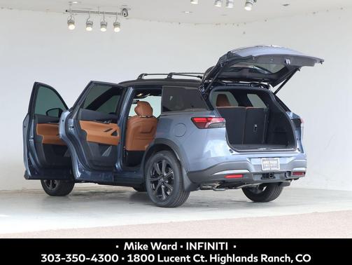 Moonbow Blue/Black Obsidian 2027 INFINITI QX60 AUTOGRAPH