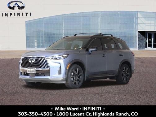 Moonbow Blue/Black Obsidian 2027 INFINITI QX60 AUTOGRAPH
