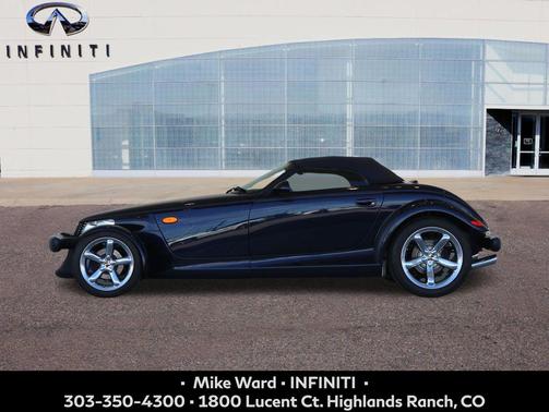 Prowler Midnight Blue/Dark Blue Soft Top 2001 Plymouth Prowler Base