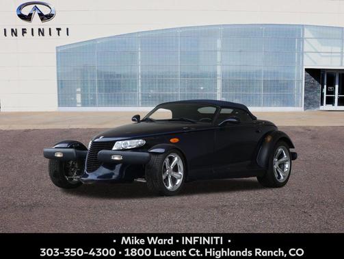 Prowler Midnight Blue/Dark Blue Soft Top 2001 Plymouth Prowler Base