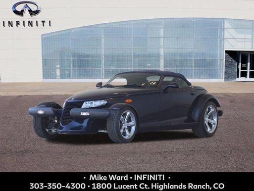 Prowler Midnight Blue/Dark Blue Soft Top 2001 Plymouth Prowler Base