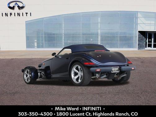 Prowler Midnight Blue/Dark Blue Soft Top 2001 Plymouth Prowler Base