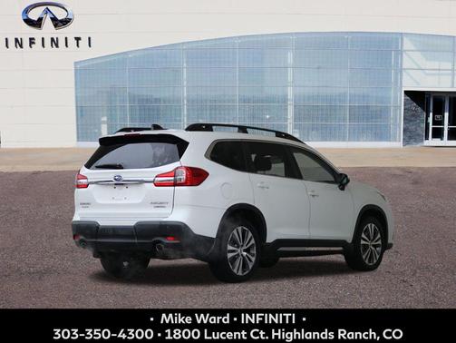 Crystal White Pearl 2020 Subaru Ascent Limited 7-Passenger