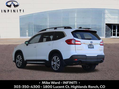 Crystal White Pearl 2020 Subaru Ascent Limited 7-Passenger