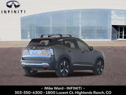 Gun Metallic/Super Black 2025 Nissan Kicks SR