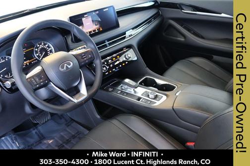 Mineral Black 2025 INFINITI QX60 Pure