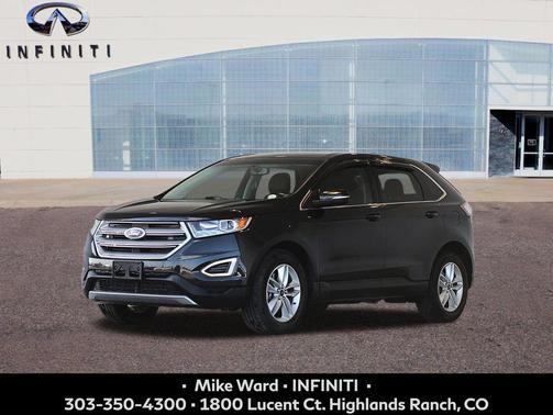 Tuxedo Black Metallic 2015 Ford Edge SEL