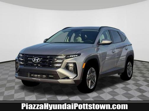Shimmering Silver 2026 Hyundai TUCSON Hybrid SEL