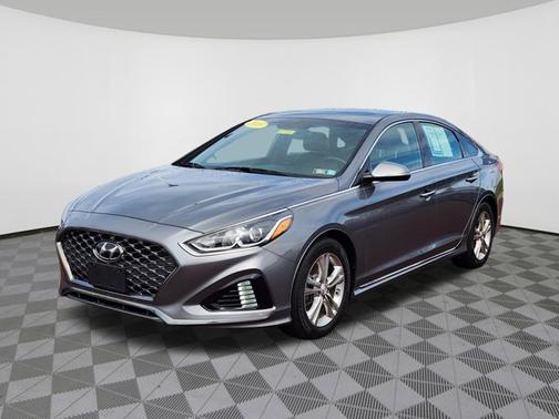 Machine Gray 2018 Hyundai SONATA Sport