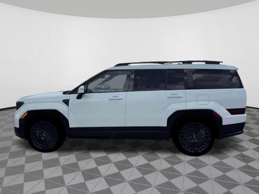 Serenity White 2026 Hyundai SANTA FE HEV Calligraphy