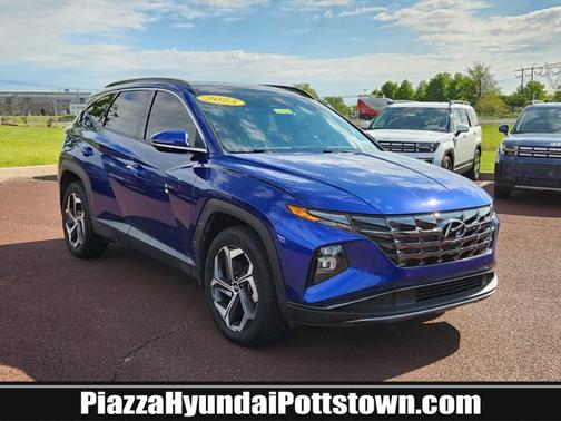 Intense Blue 2023 Hyundai TUCSON Limited